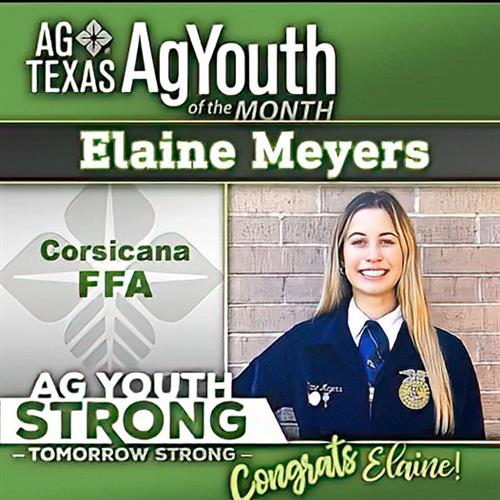 AG TX AgYouth of the Month