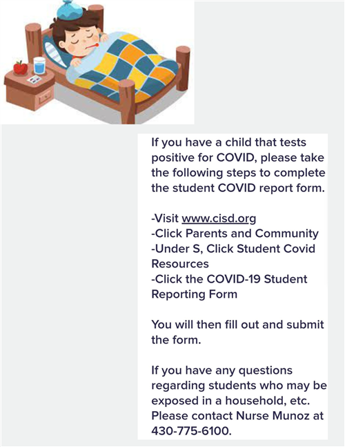 If you have a child that tests positive for covid